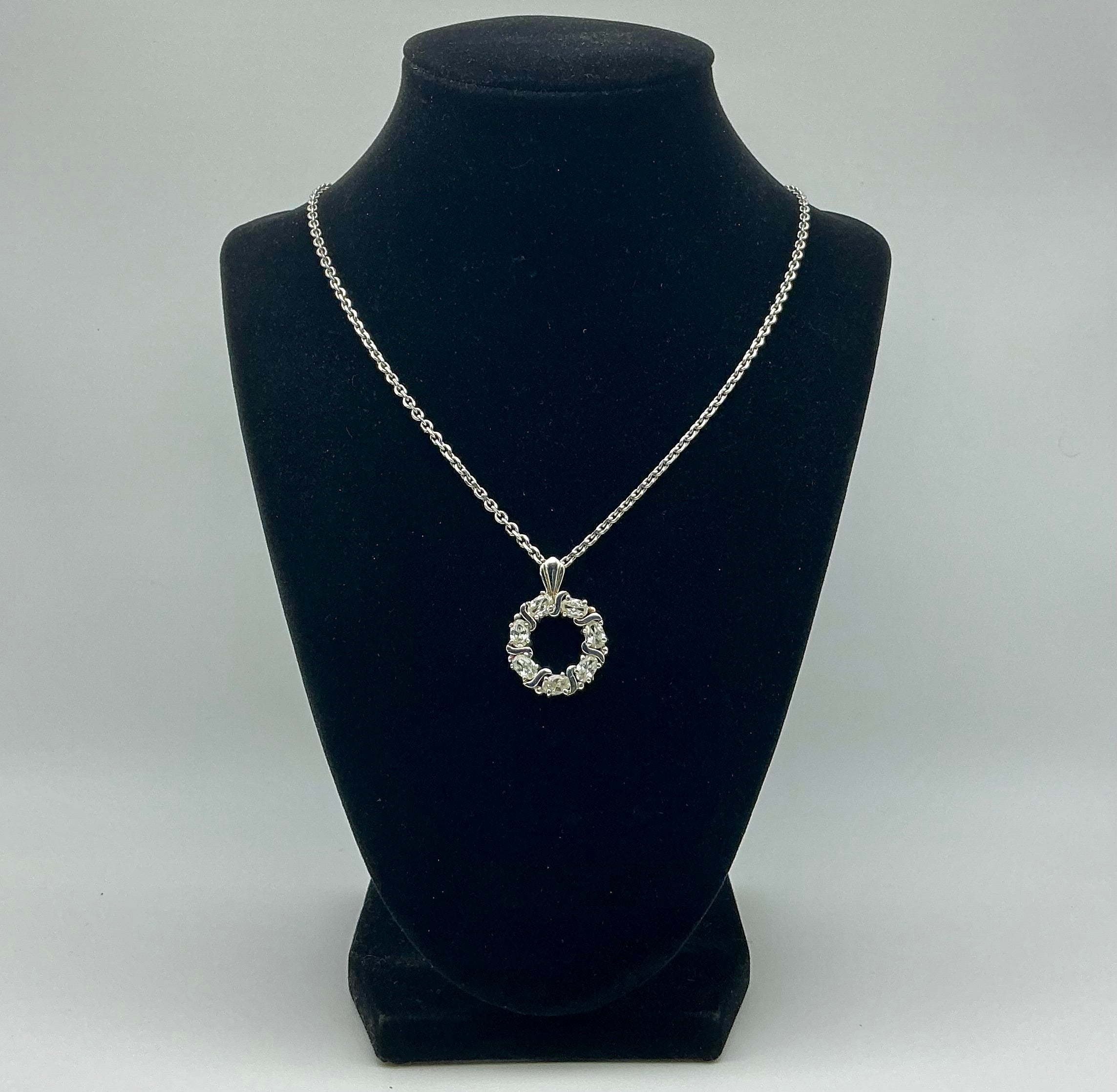 Crystal Wreath Necklace