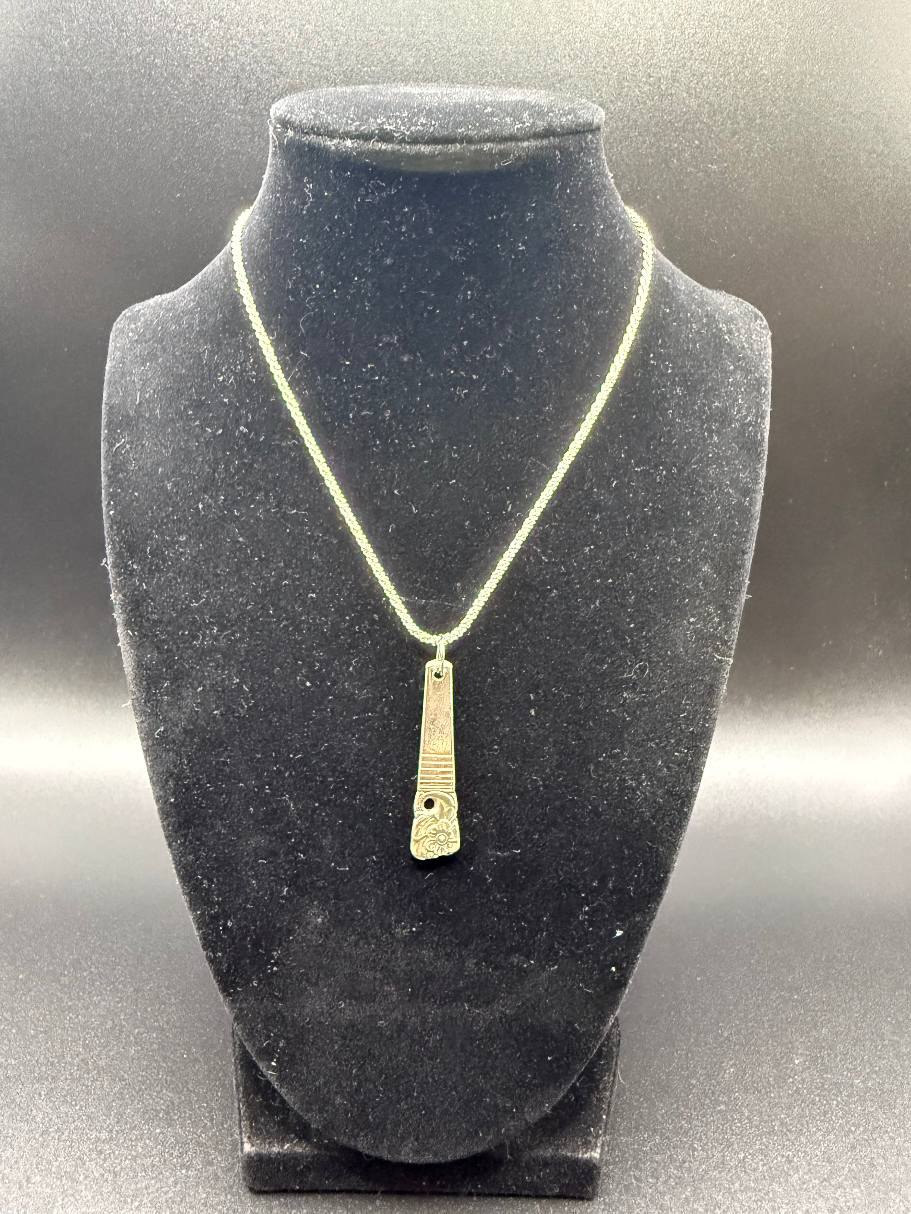 Reversible Antique Spoon Pendant