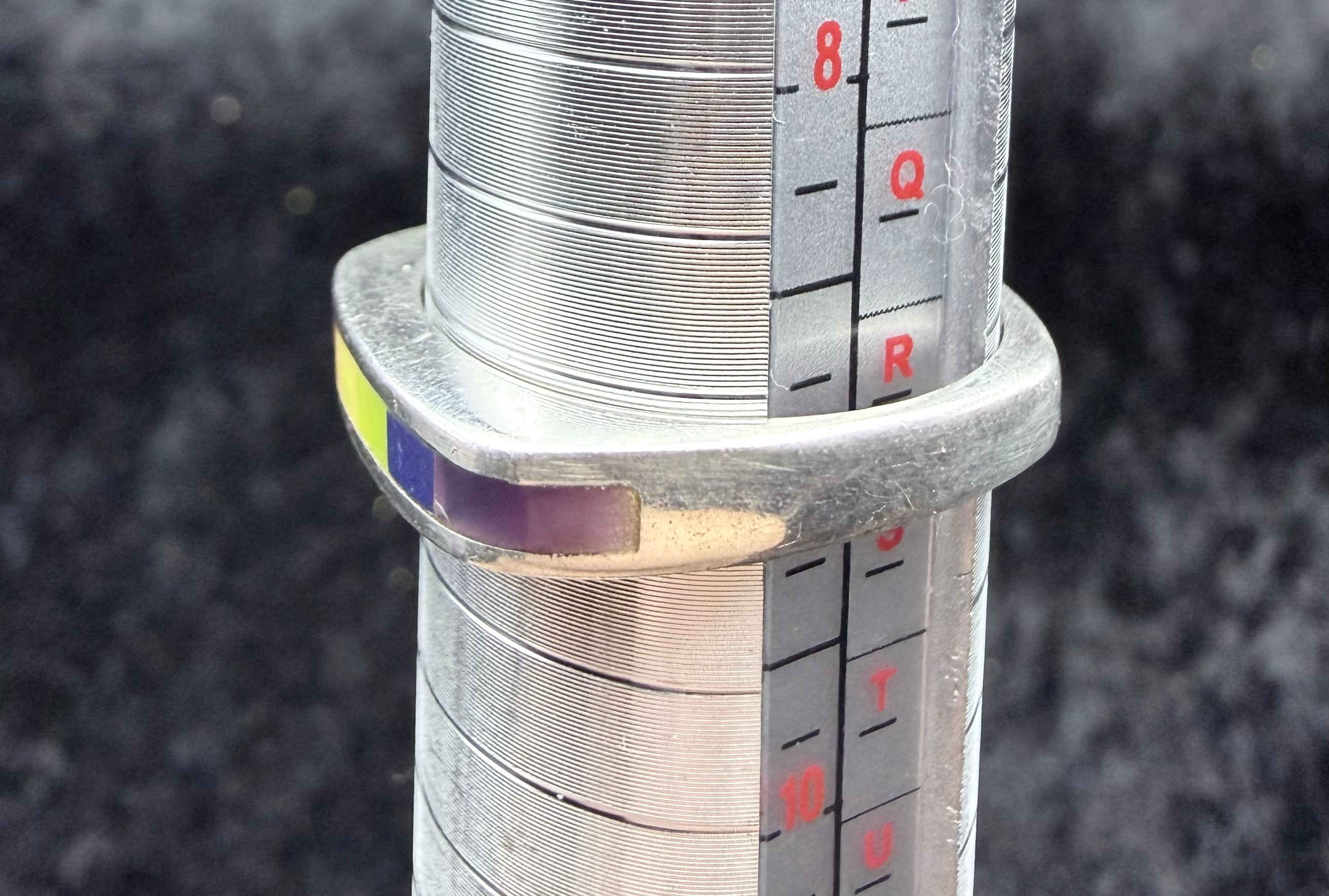 Sterling Rainbow Mother of Pearl Ring