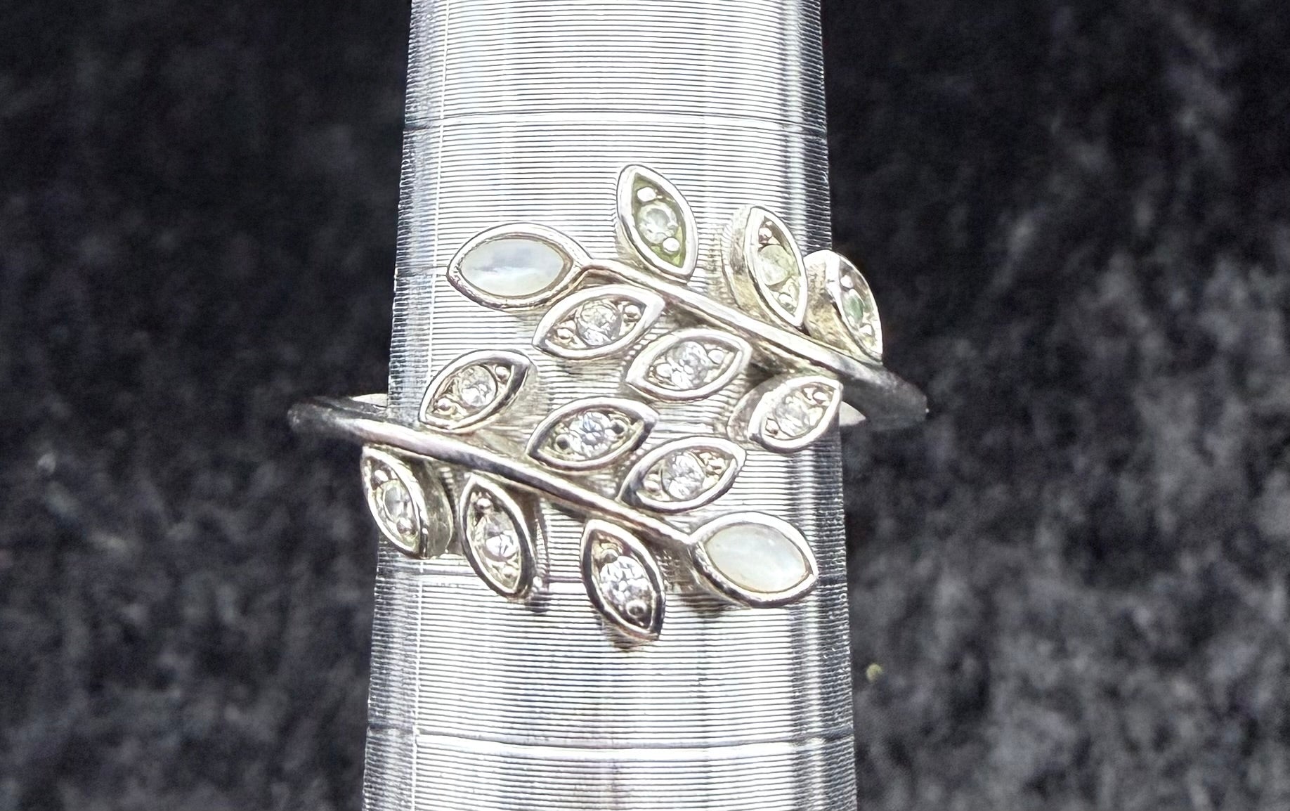 Crystal Vine Ring