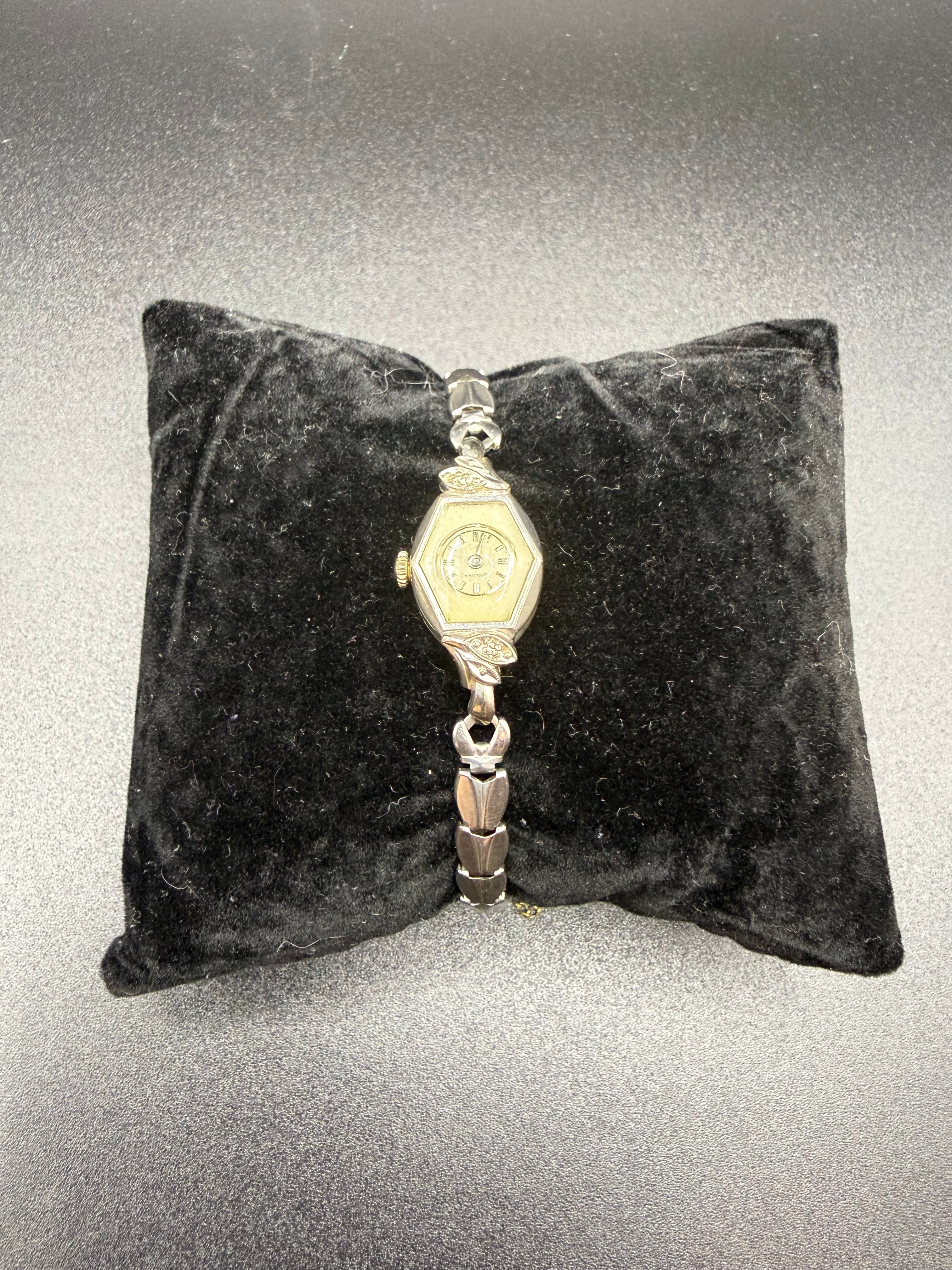 Antique Diamond Bulova Watch