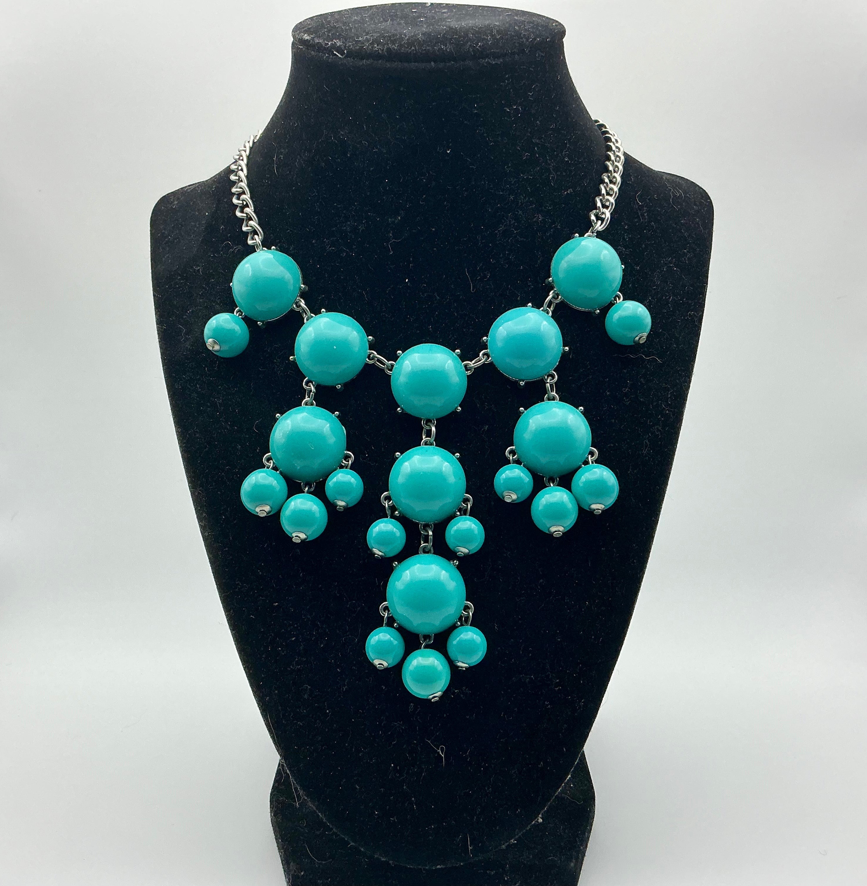 Turquoise Bubble Necklace