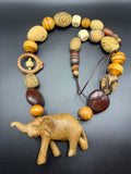 Elephant Statement Necklace