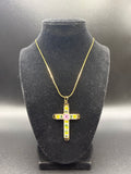 Antique Italian Micro Mosaic Pendant