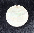 Antique Sterling Shell and Topaz Slide