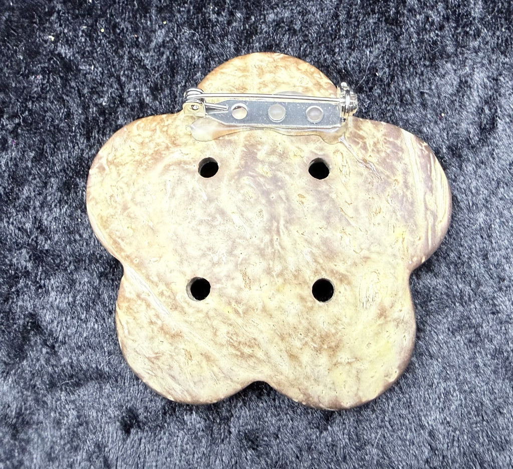 Coconut Shell Pin