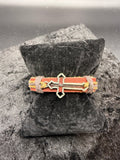 Leather Cross Bracelet