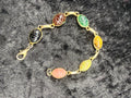 Gold Scarab Beetle Bracelet