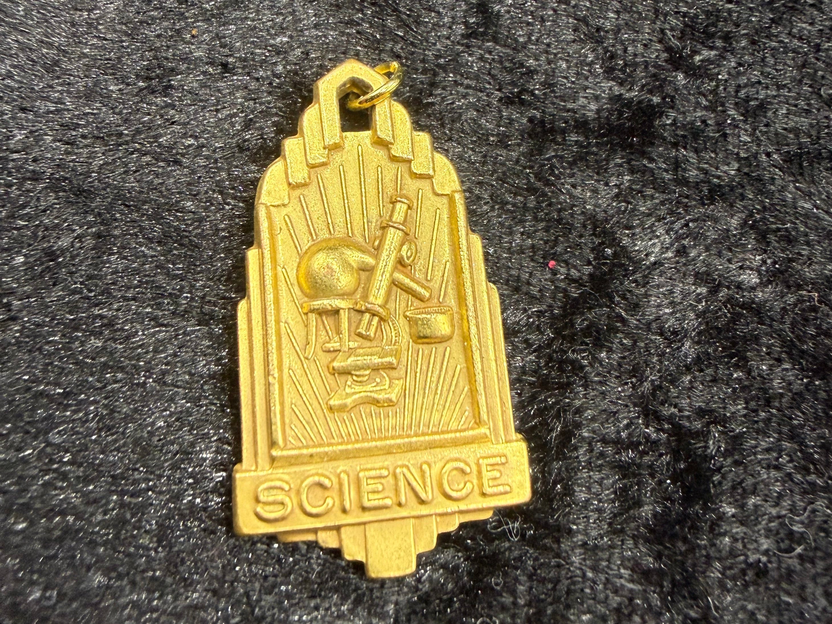 Vintage Science Charm