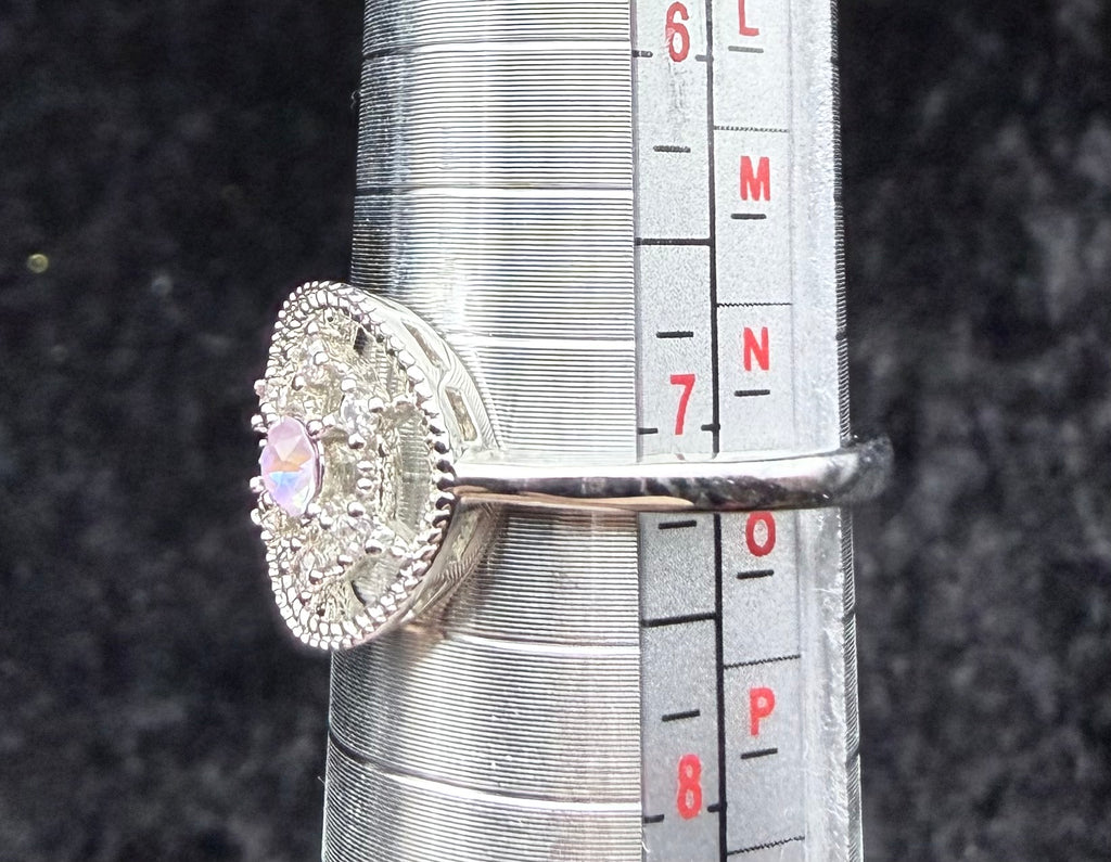 Silver Ships Wheel Ring