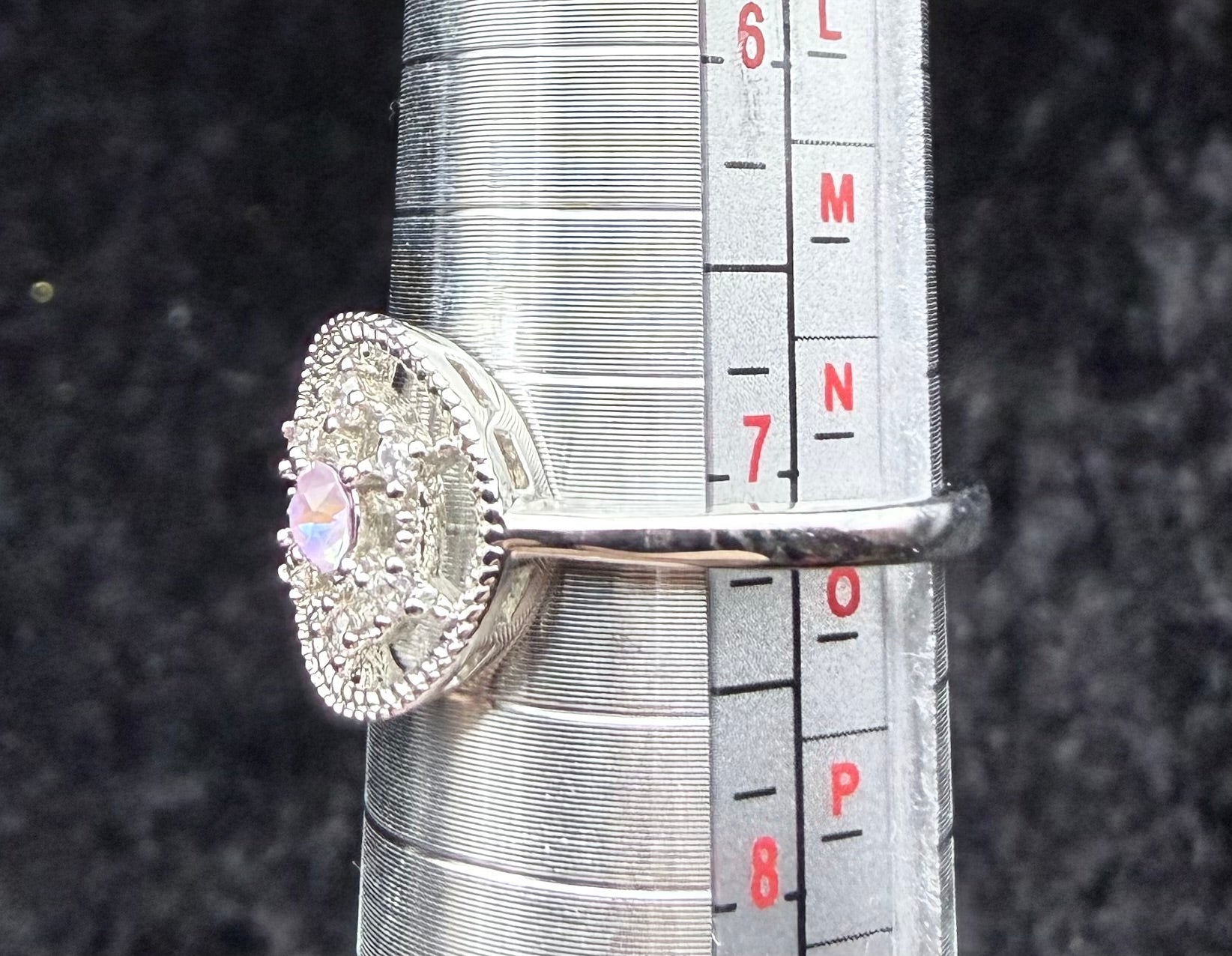 Silver Ships Wheel Ring