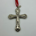 Gorham Chantilly Silver Cross Ornament