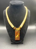 Giraffe and Shell Necklace