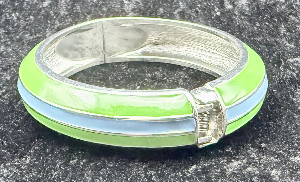 Enamel Hinge Bracelet