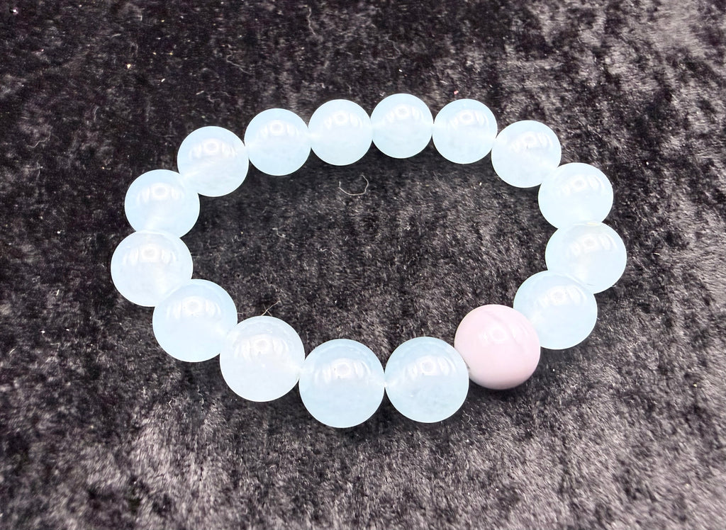 Celestite Beaded Bracelet