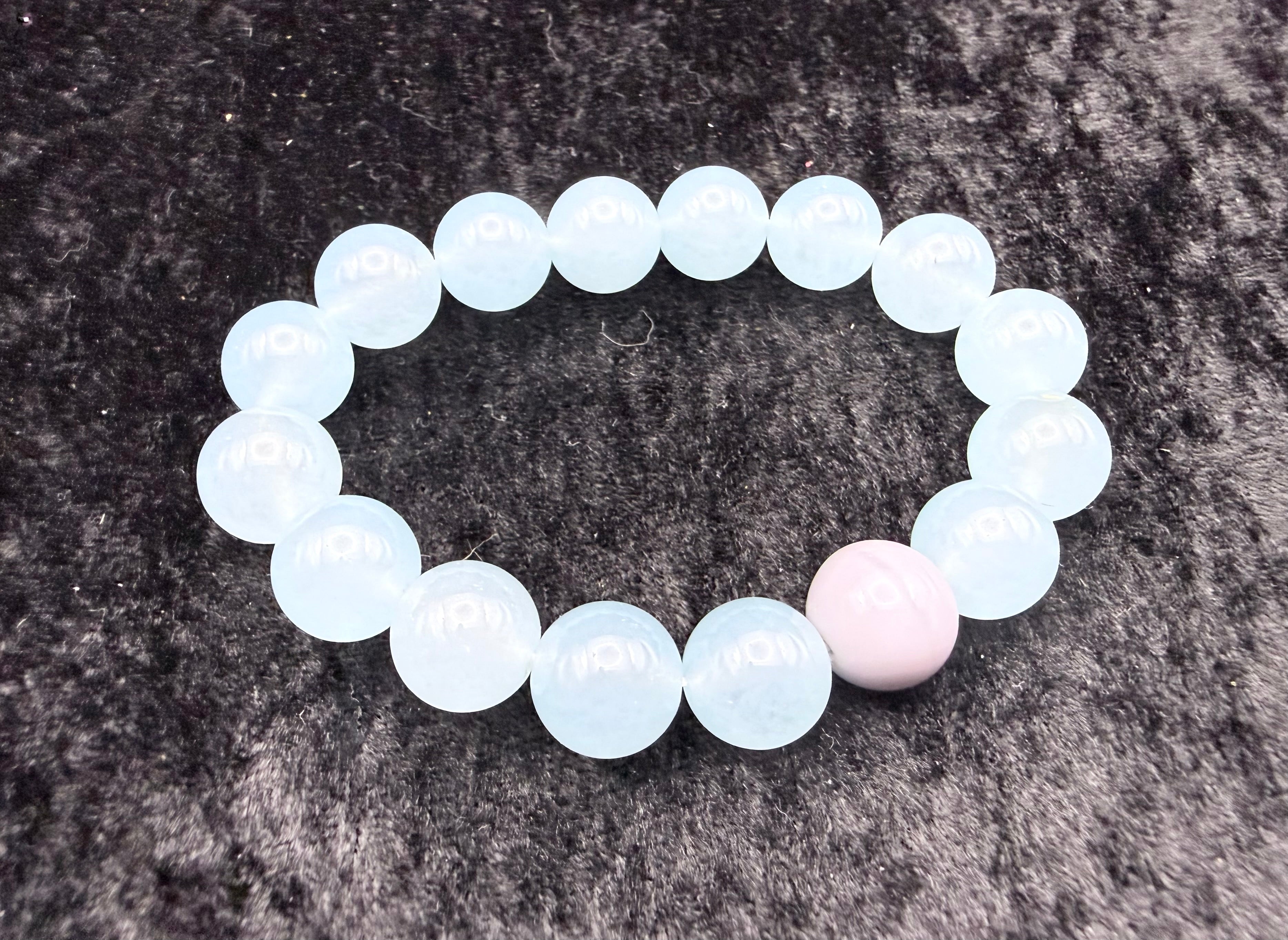 Celestite Beaded Bracelet