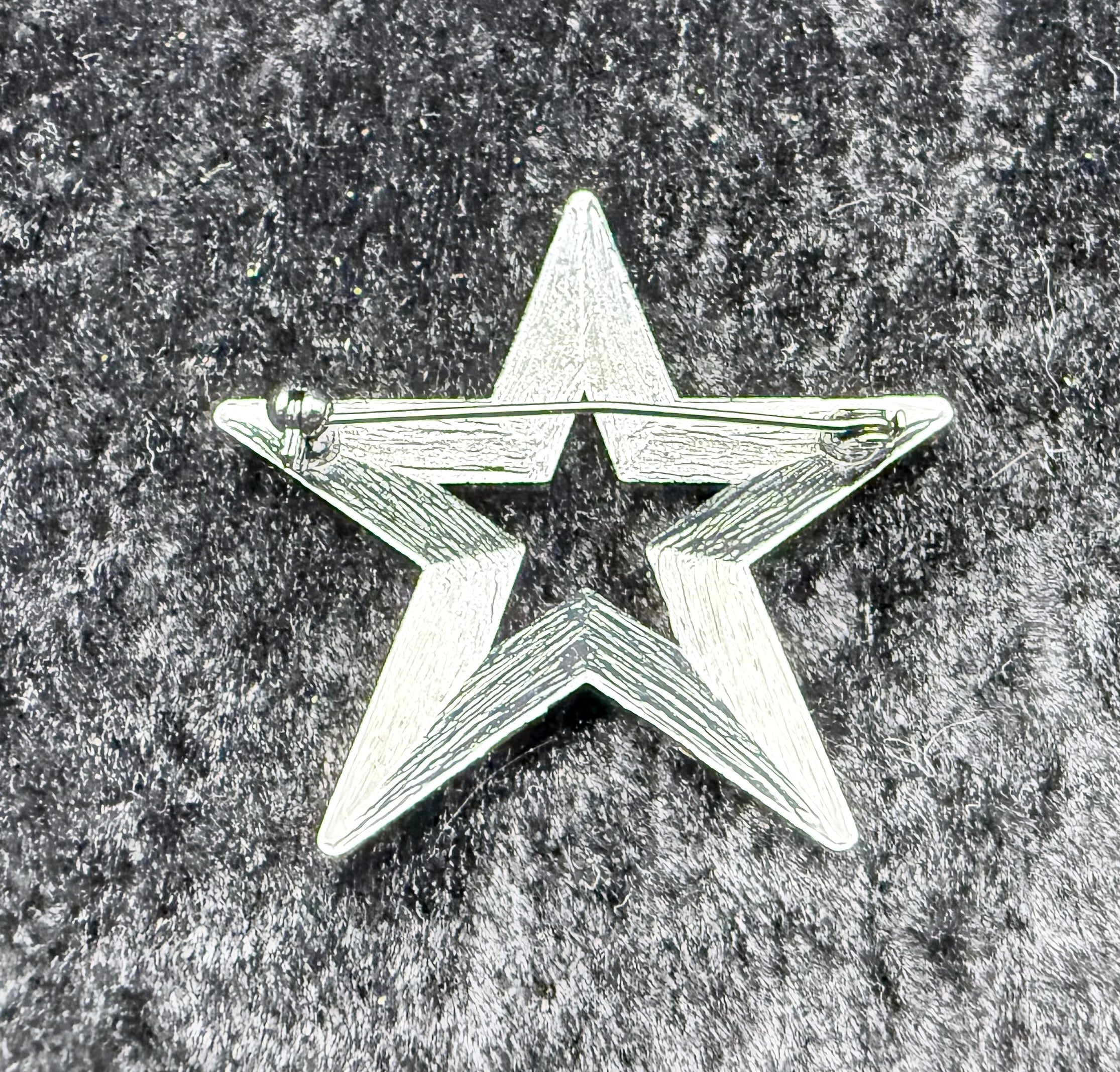 Rhinestone Star Pin