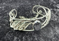 Vintage Sorrento Hematite Cuff Bracelet