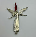 Vintage Silver Angel Ornament