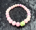 Smooth Morganite Beaded Bracelet