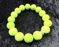 Green Howlite Beaded Bracelet