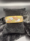 Tricolor Cuff Bracelet