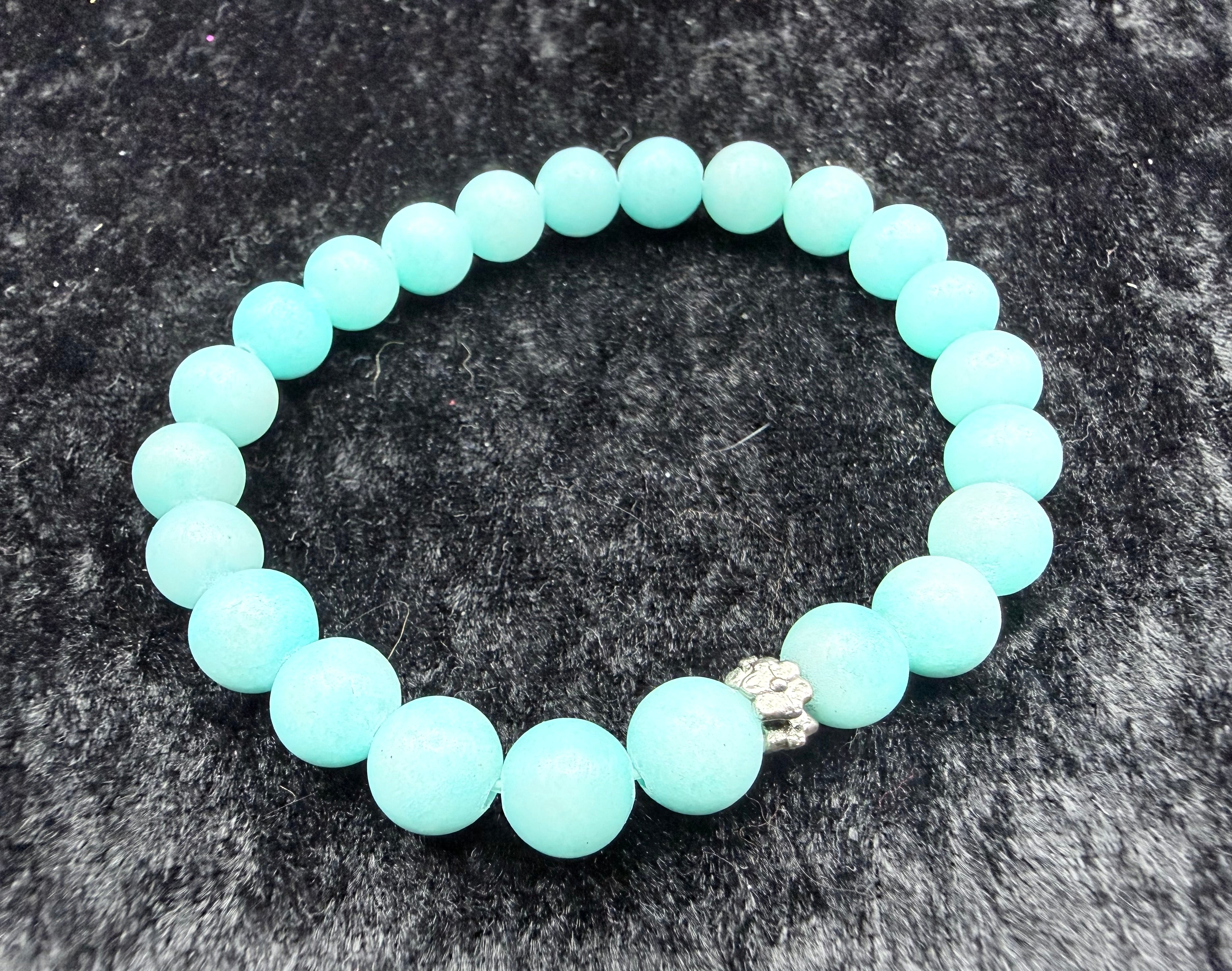 Smooth Amazonite Beaded Bracelet