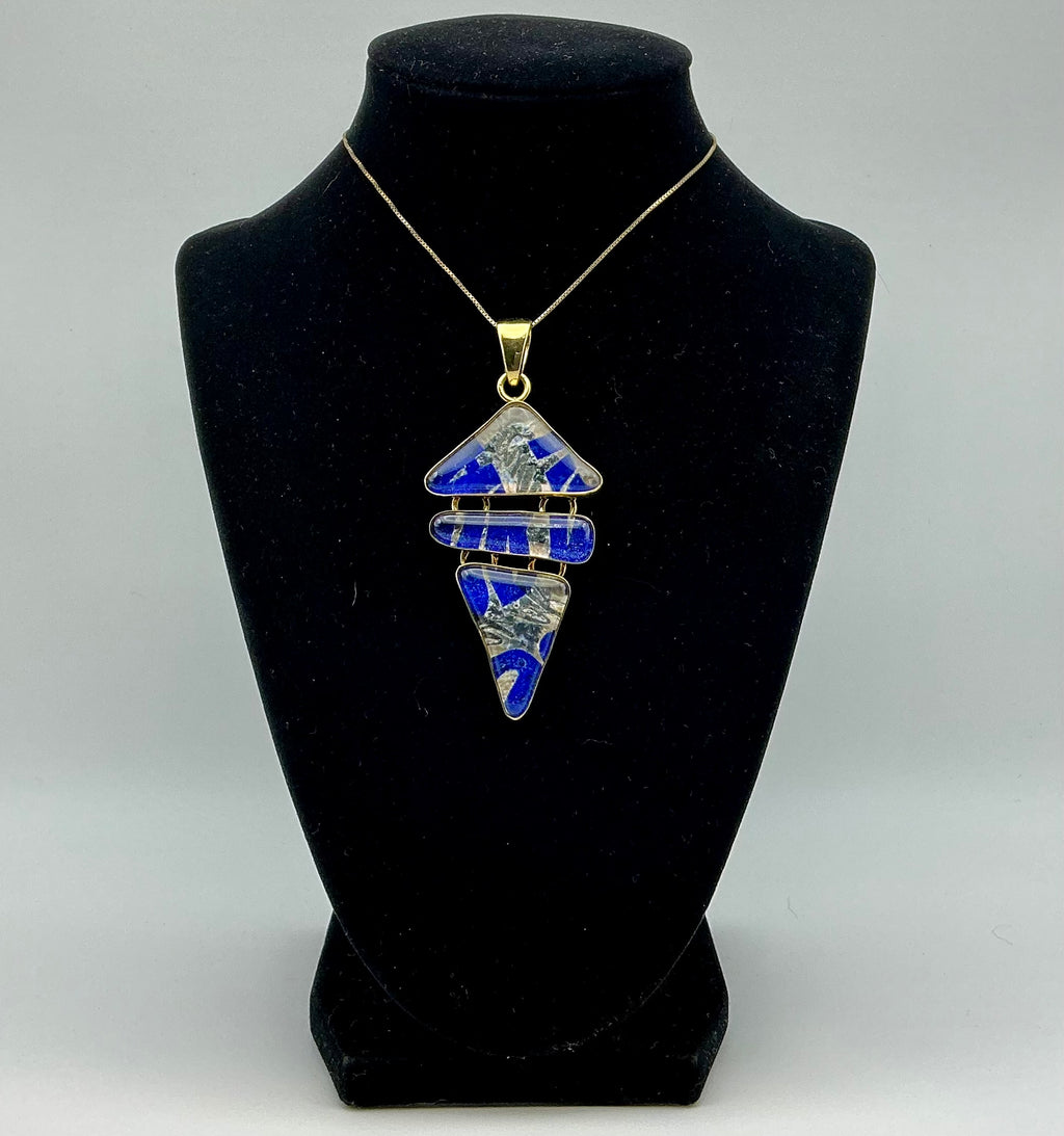 Charles Alger Gold Absolut Vodka Necklace and Bracelet Set
