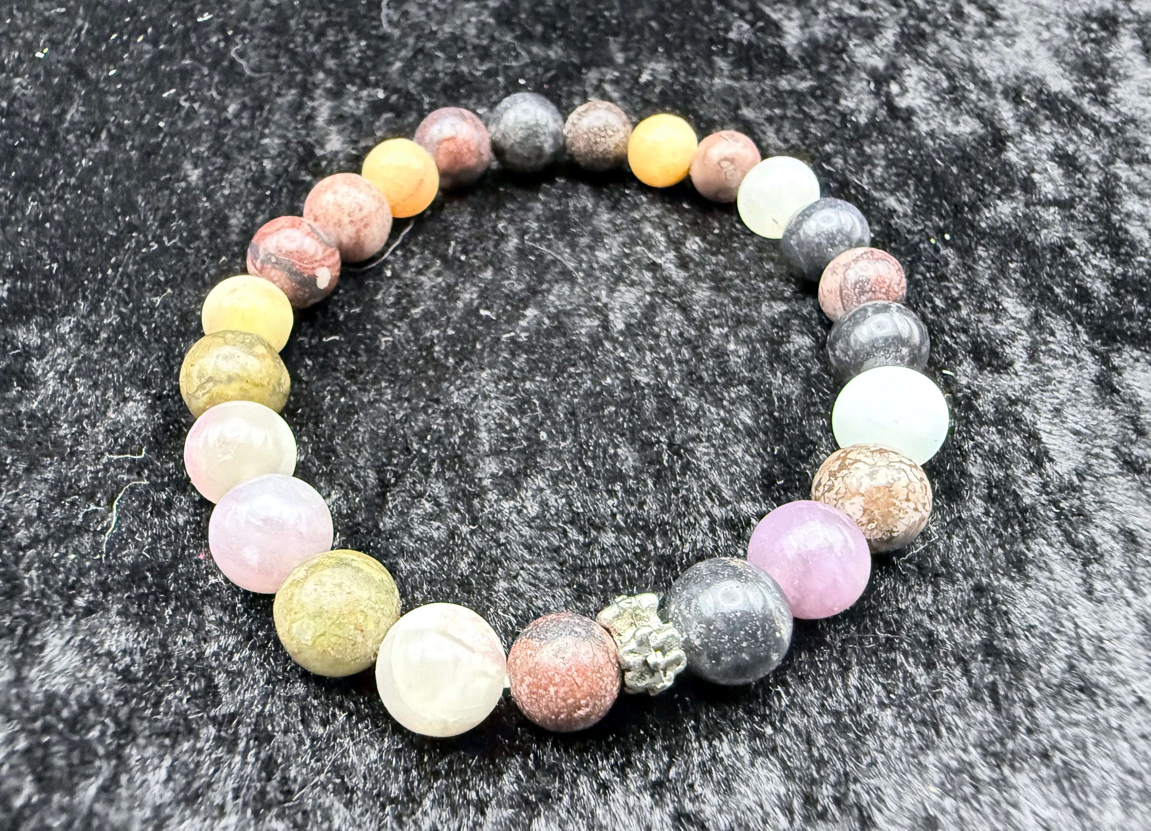 Jasper Beaded Bracelet