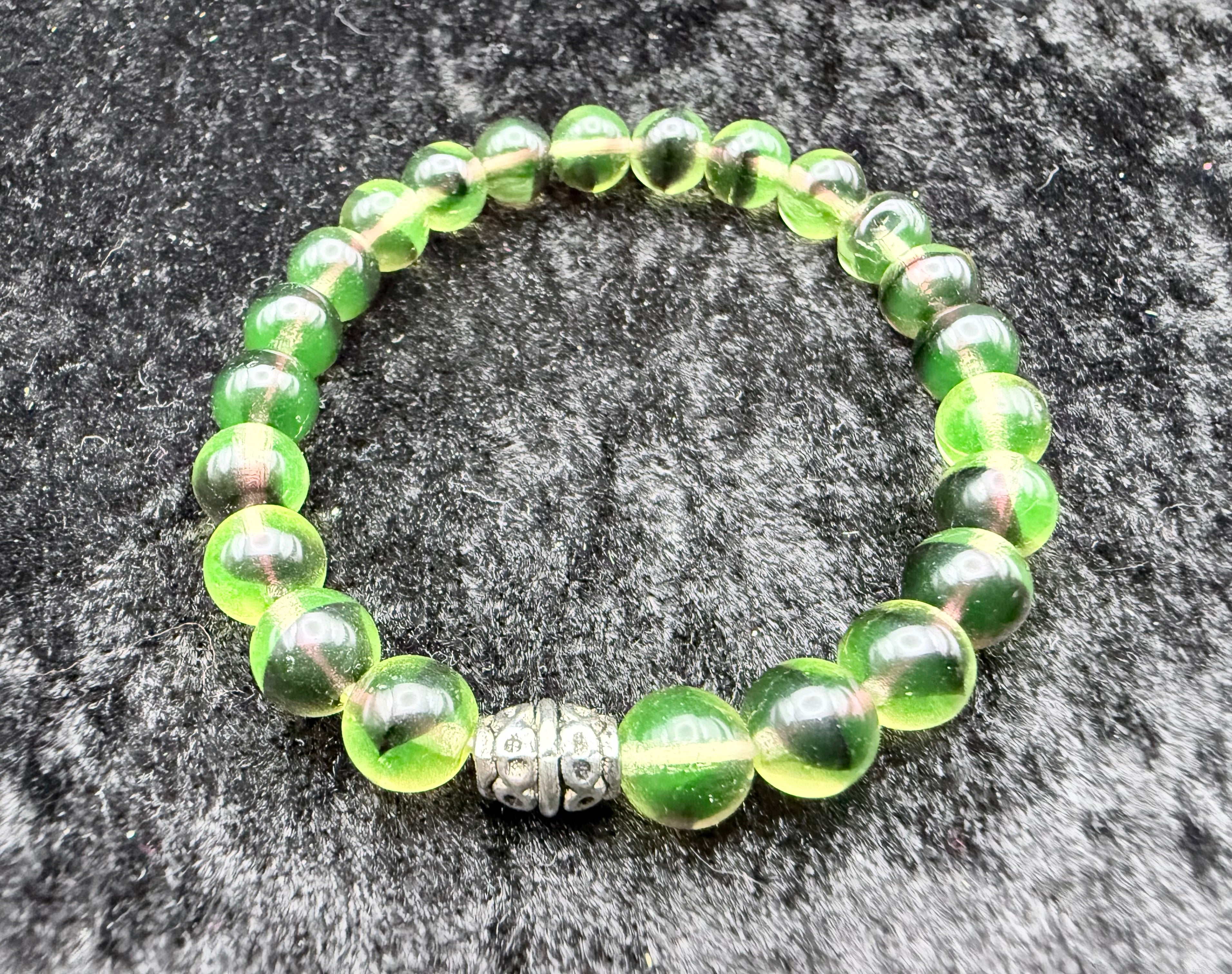 Vintage Glass Beaded Bracelet