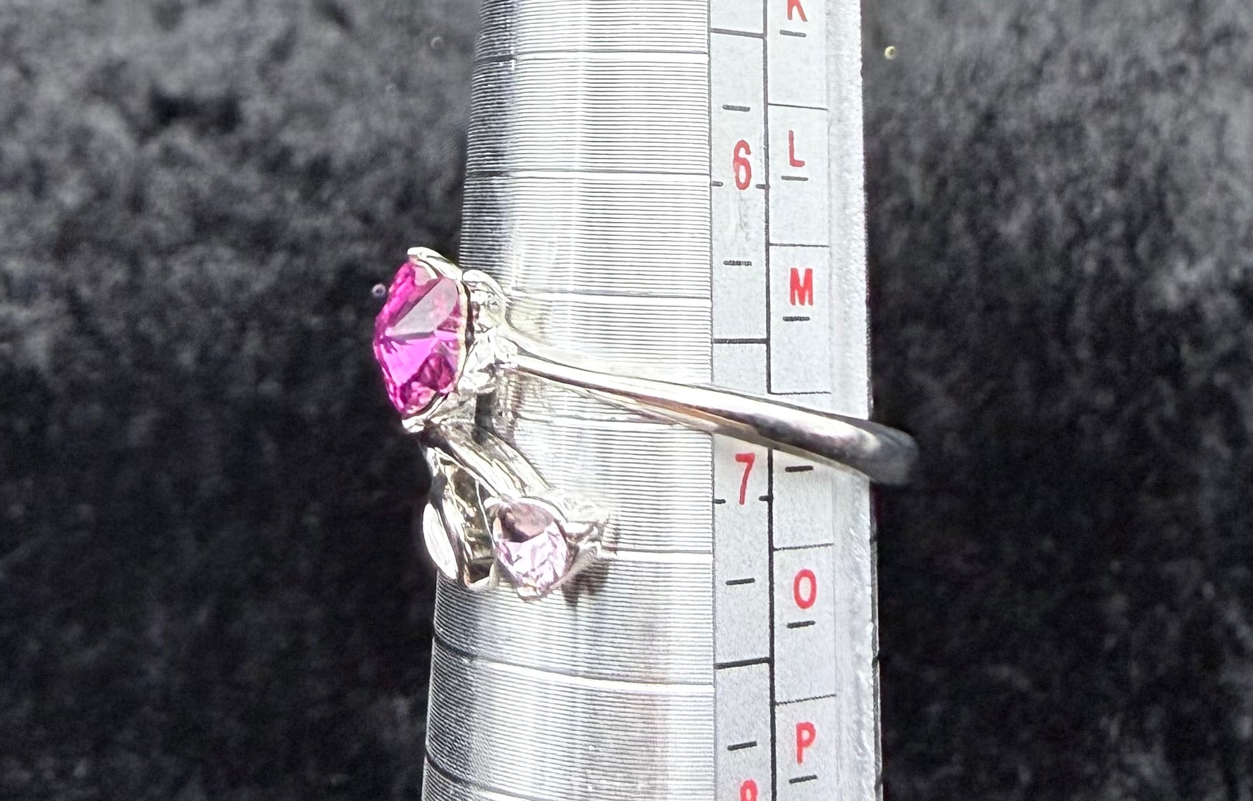 Pink Flower Ring