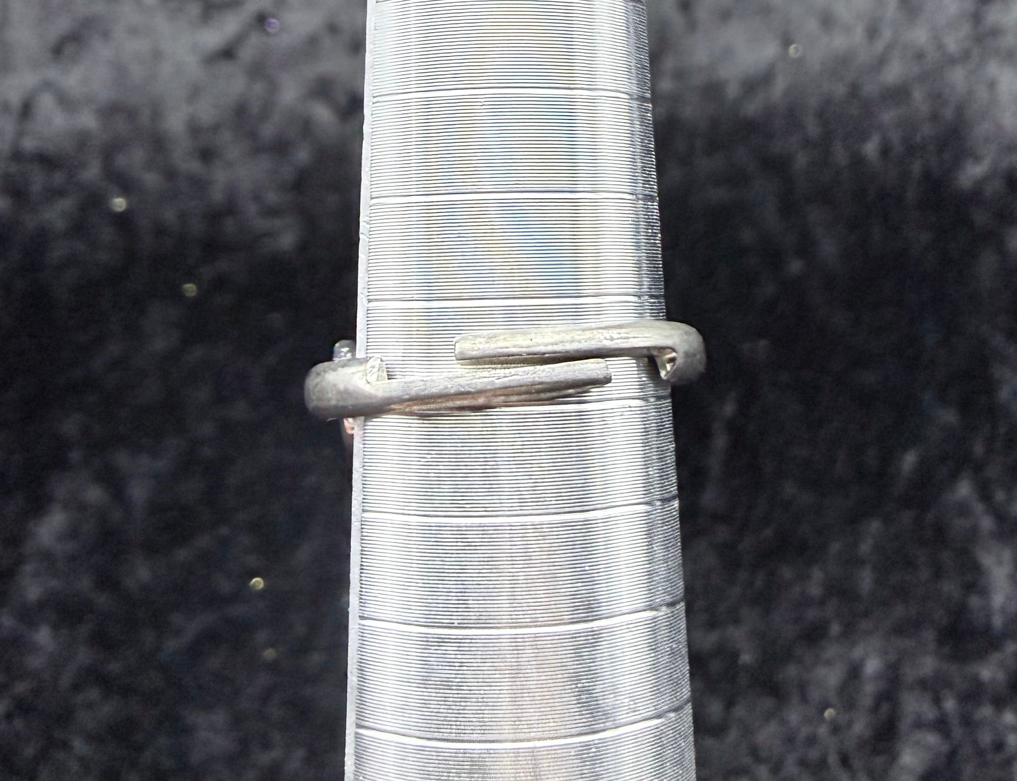 Adjustable Green Crystal Ring