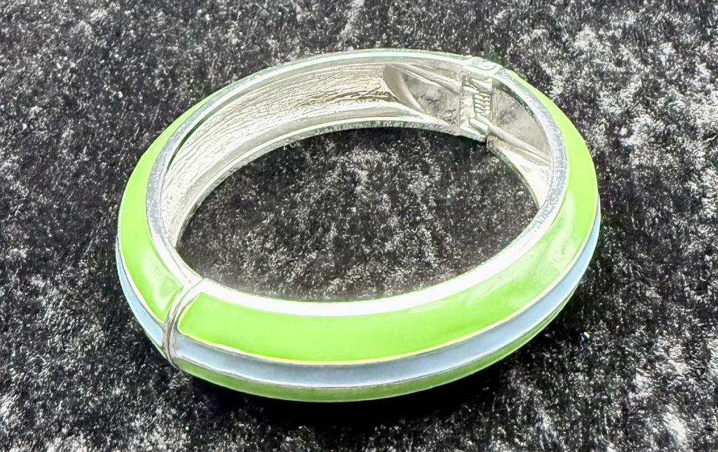 Enamel Hinge Bracelet