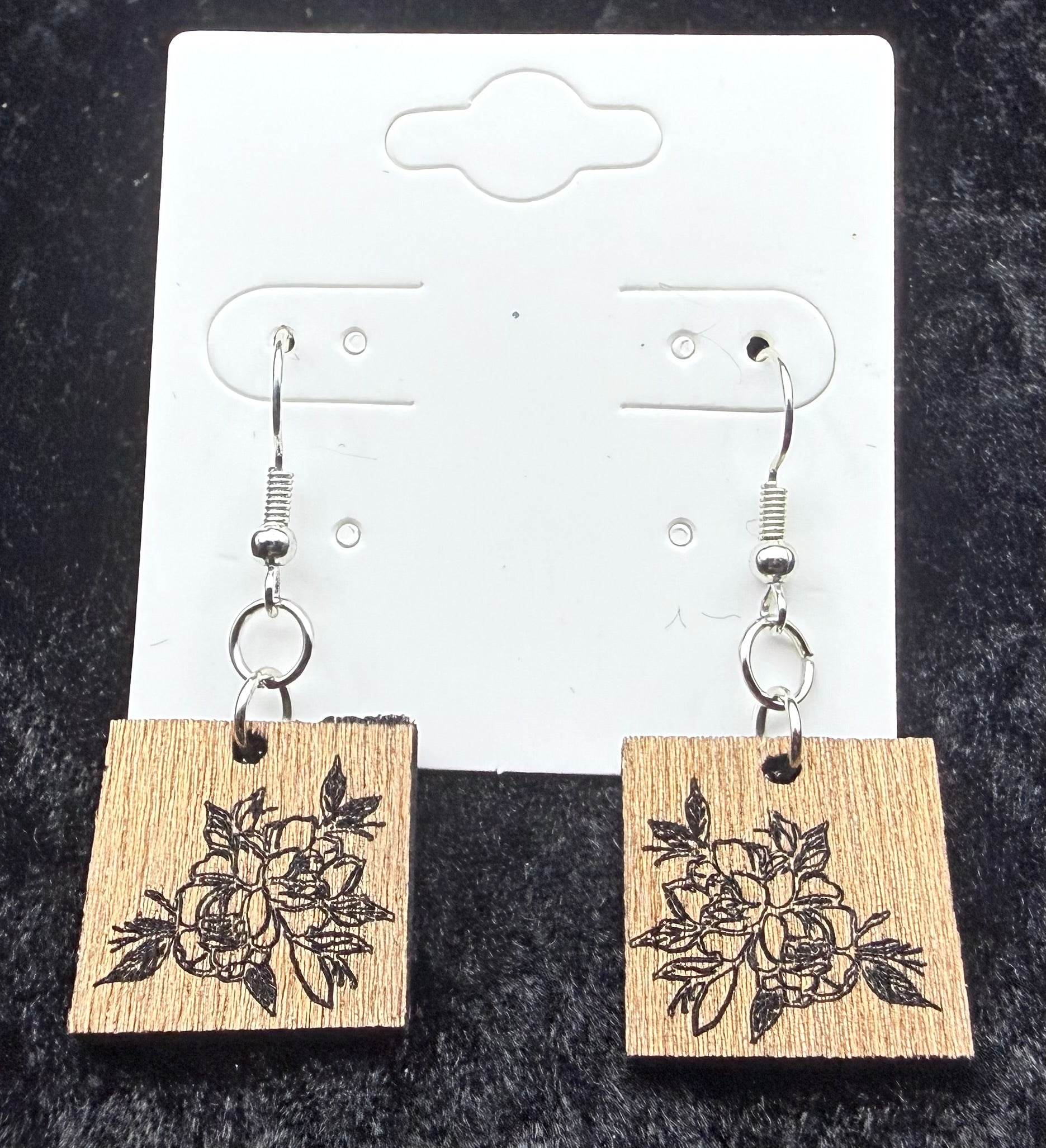 Magnolia Squares Earrings
