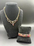 Vintage Aurora Borealis Rhinestone Set