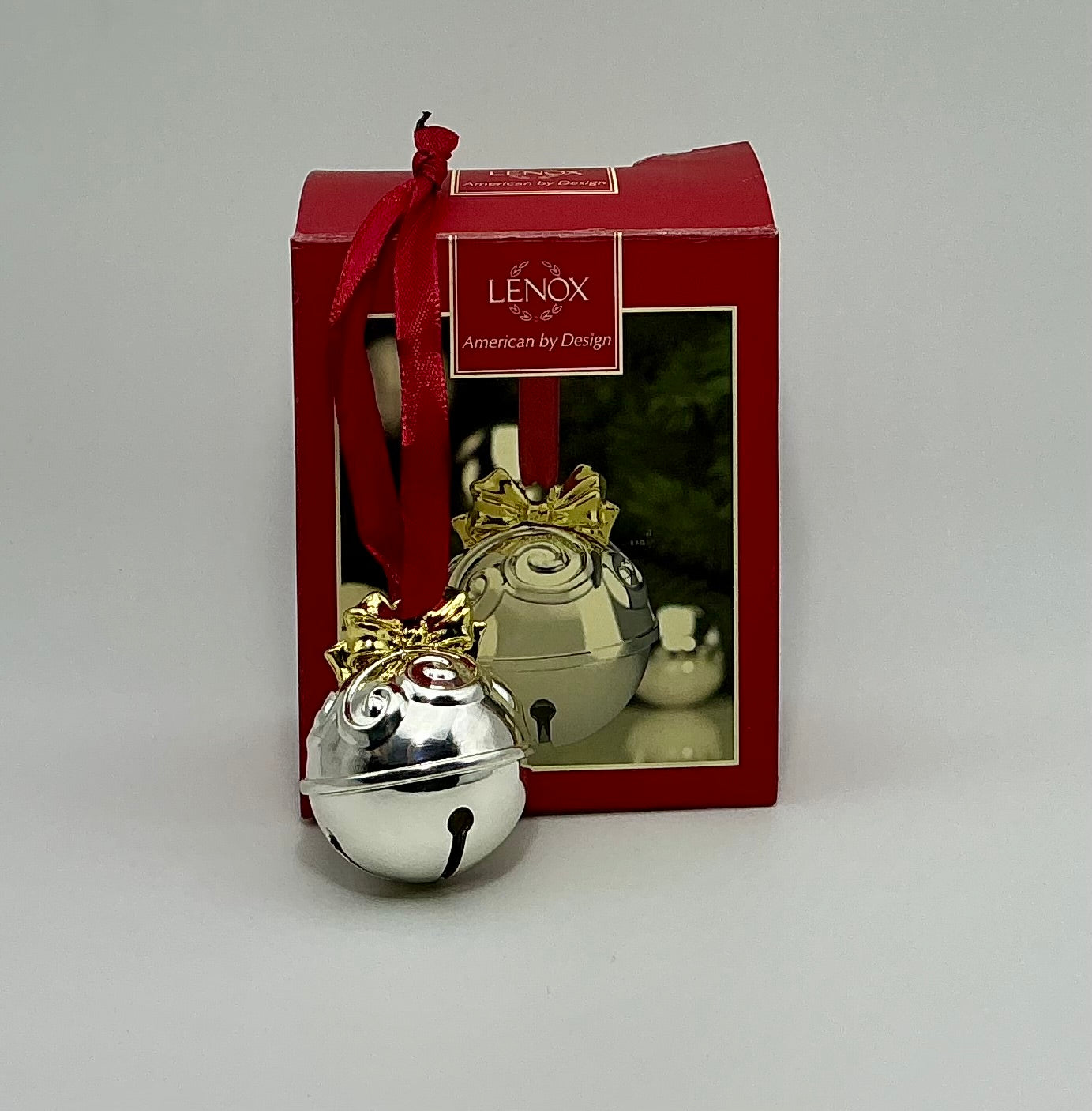 Lenox Bow Jingle Bell Ornament
