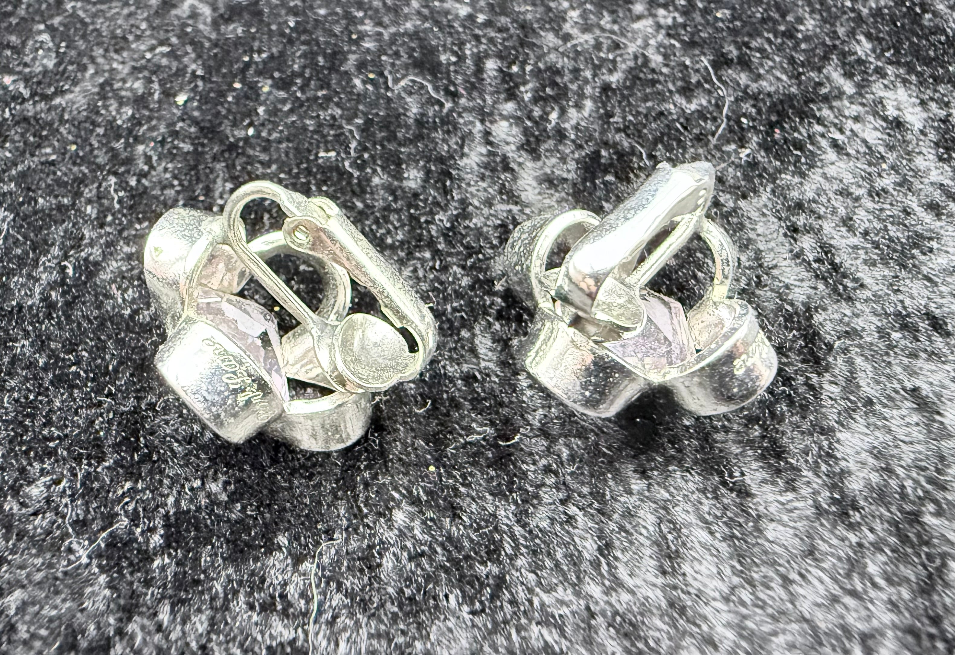 Vintage Park Lane Pink Clip Ons
