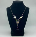 Purple Flower Necklace