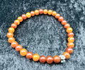 Amber Beaded Bracelet