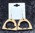 Semicircle Hedgehog Earrings