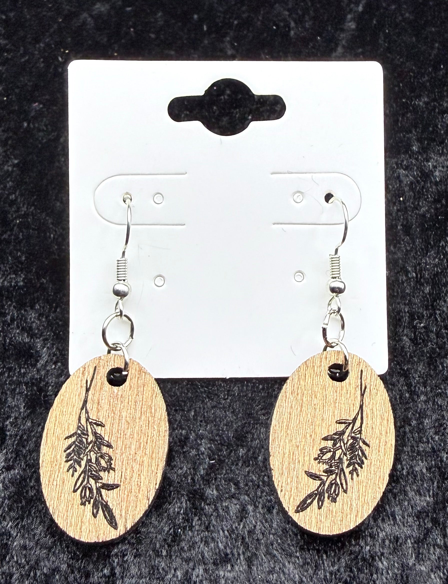 Oval Sprig Earrings