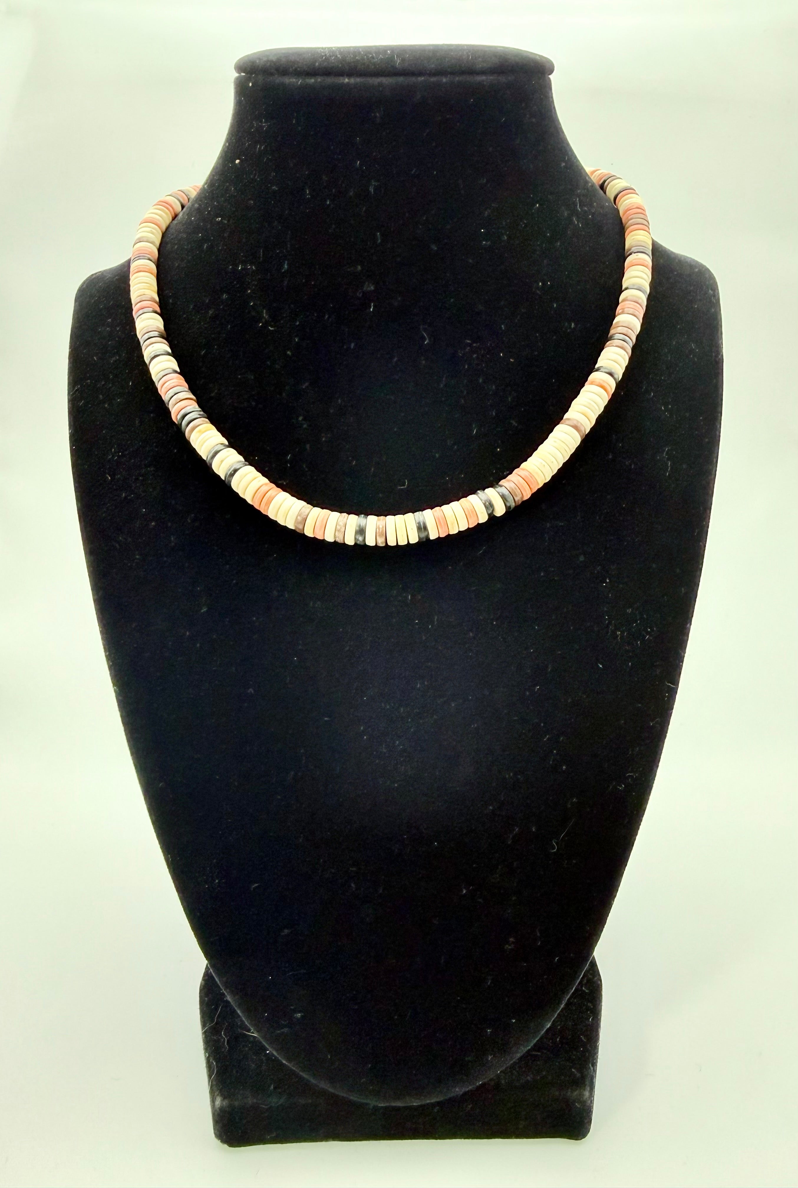Bakalite Disc Necklace