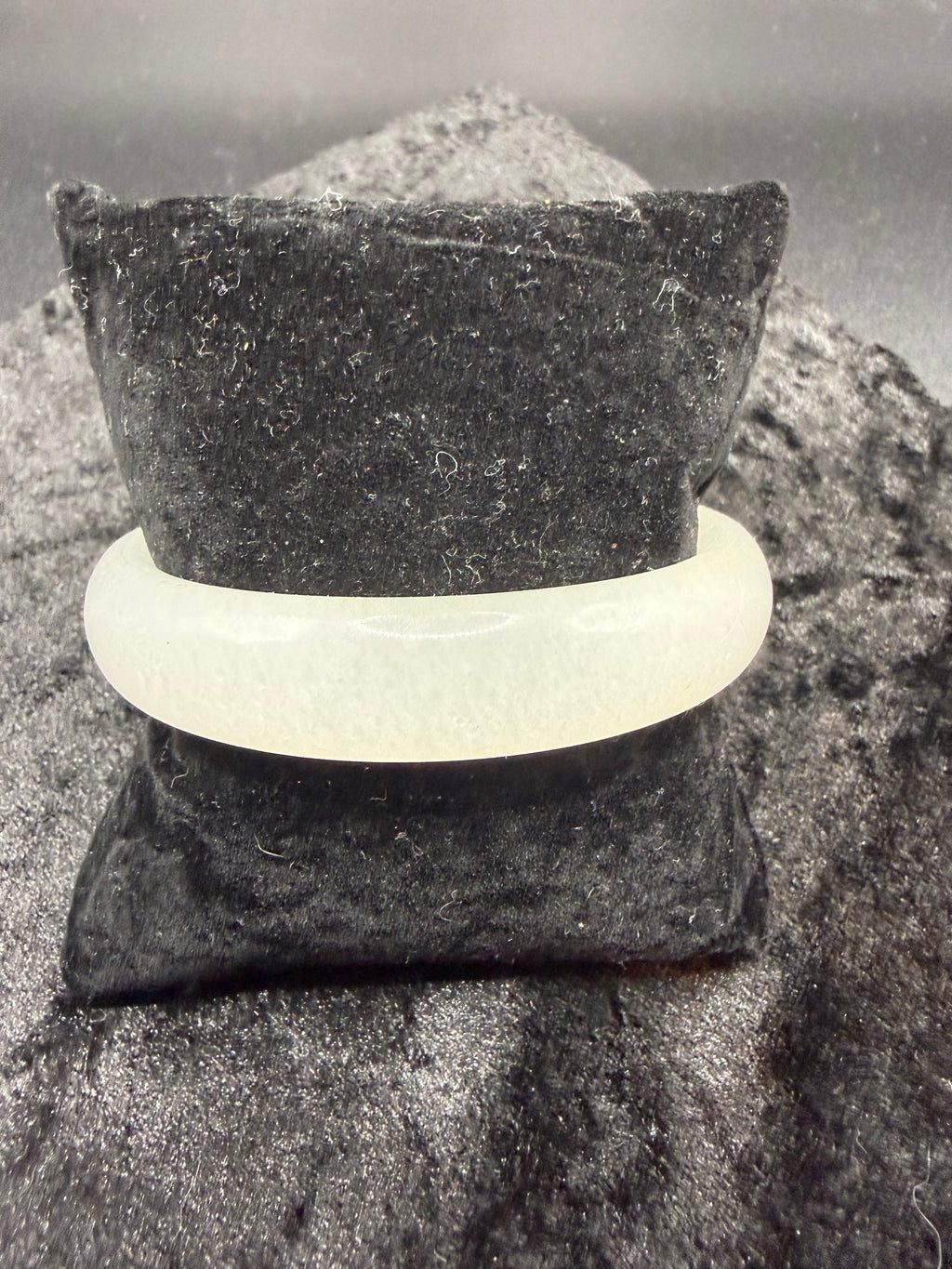 White Jadeite Bangle