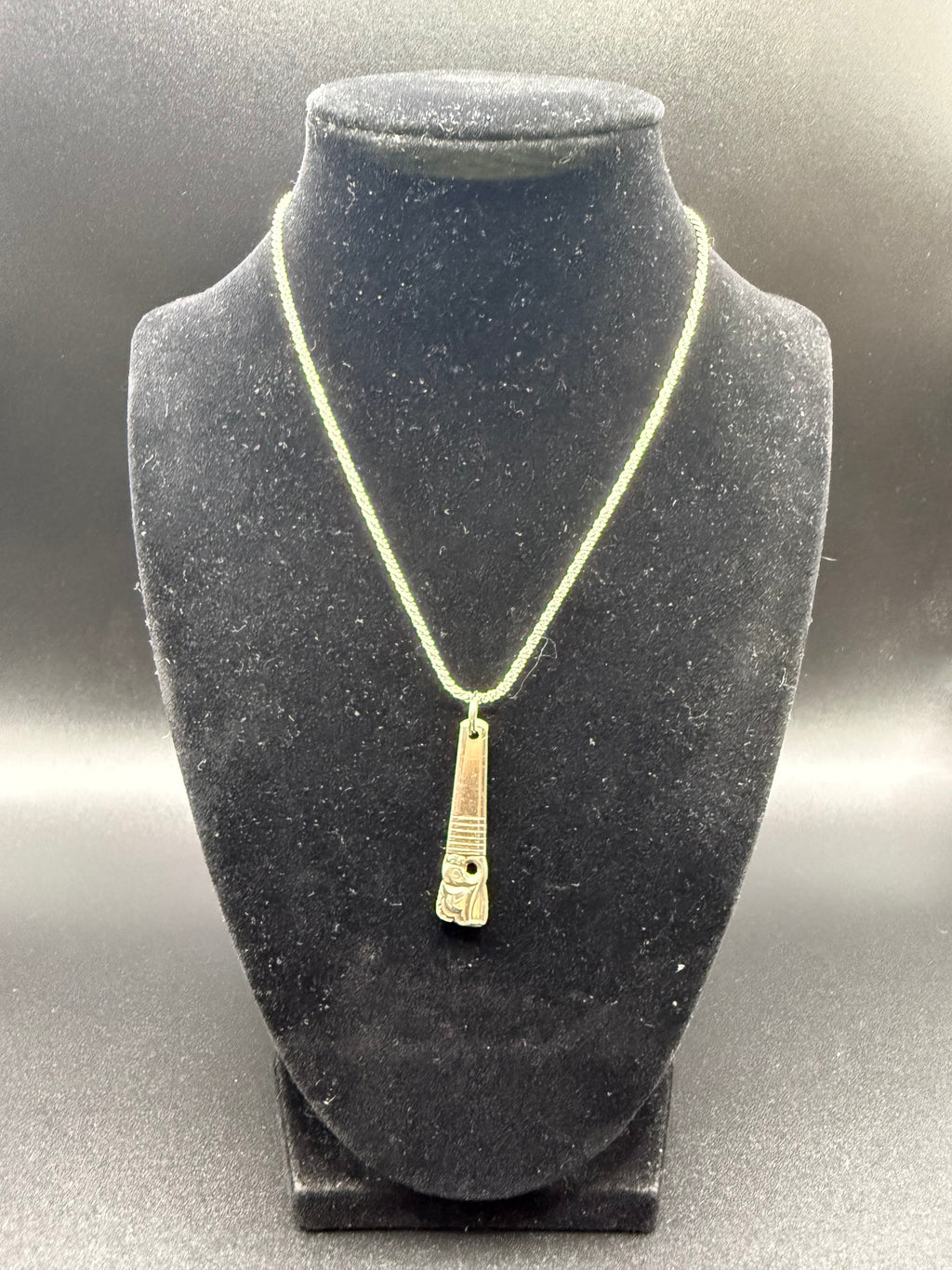 Reversible Antique Spoon Pendant