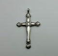 Filigree Sterling Silver Antique Cross Pendant