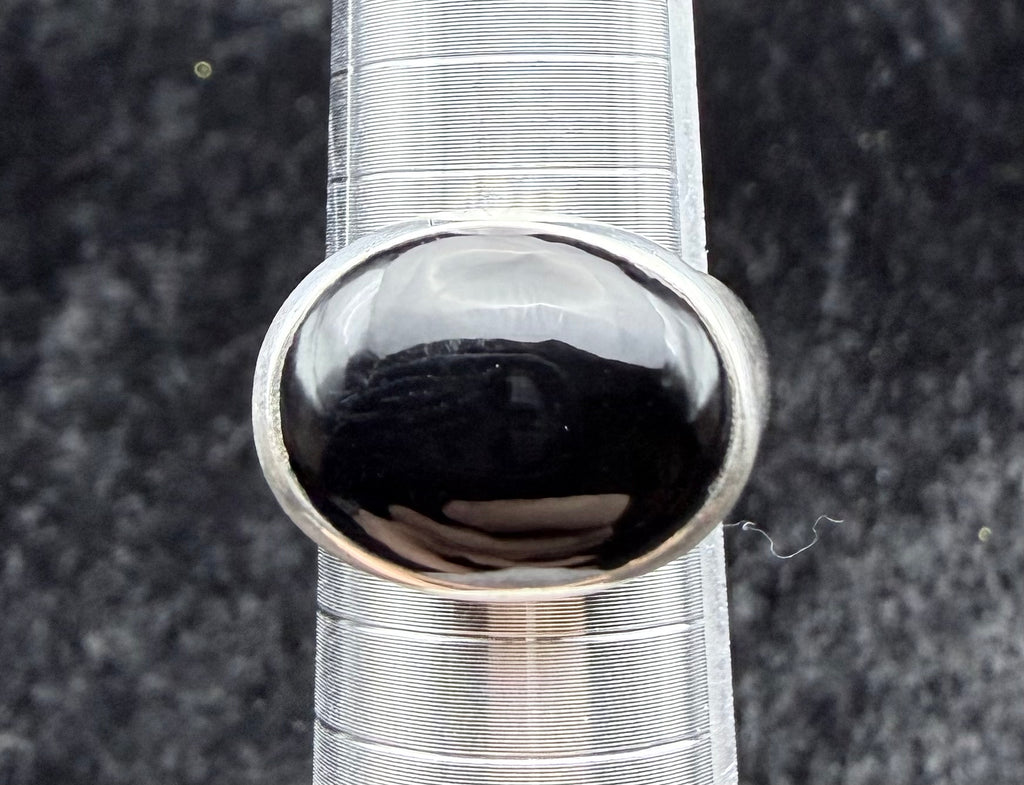 Oval Onyx Ring