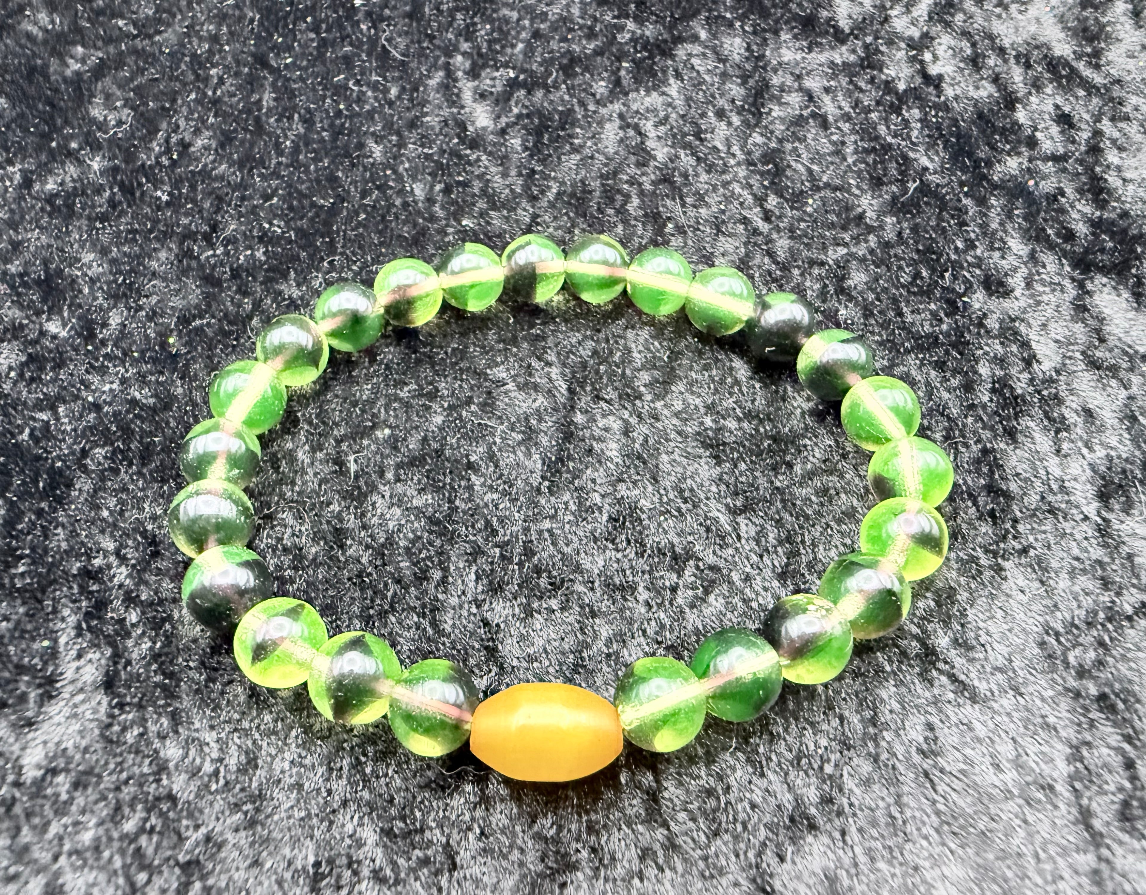 Vintage Glass Beaded Bracelet