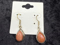 Silver Goldstone Earrings