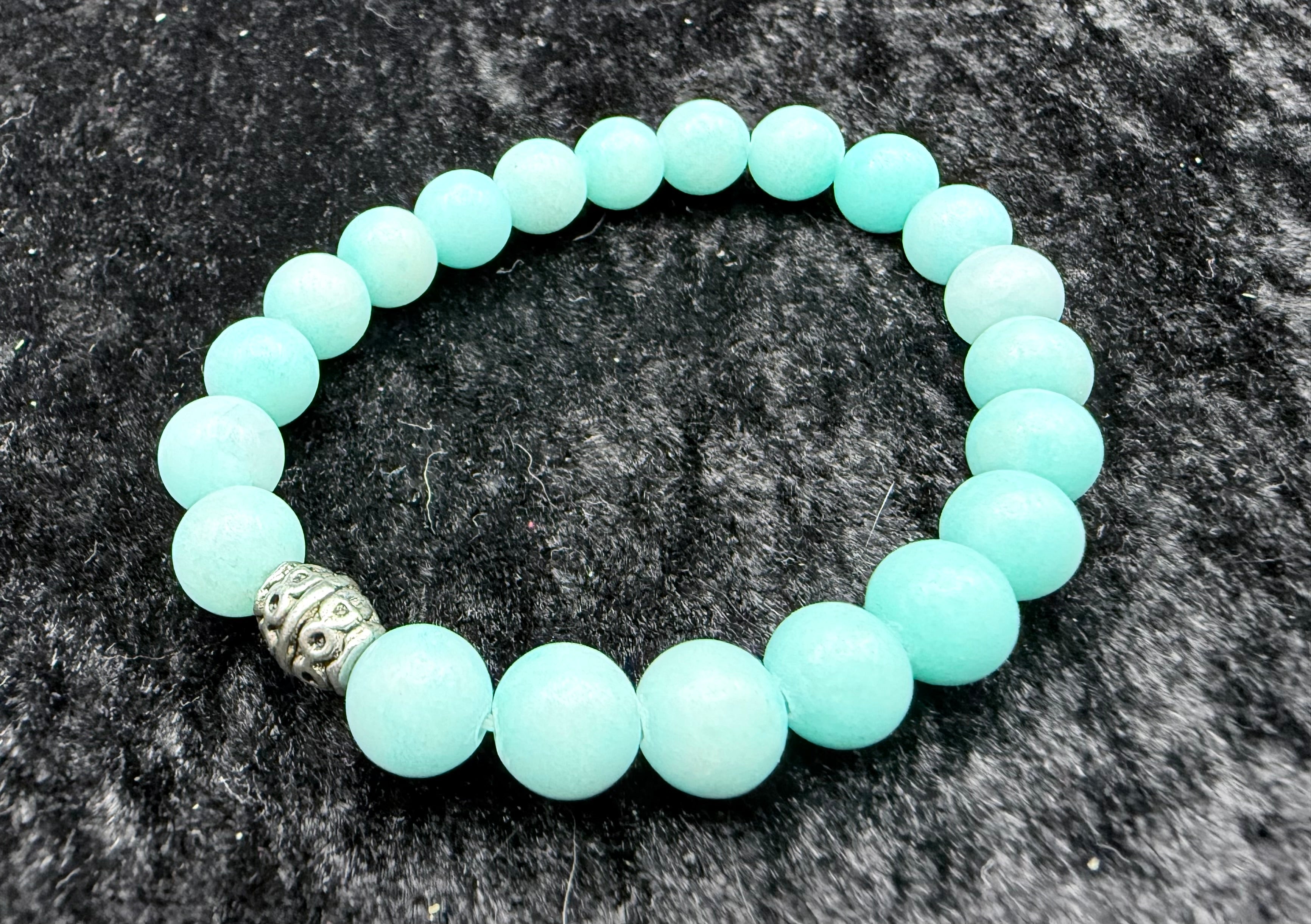 Smooth Amazonite Beaded Bracelet