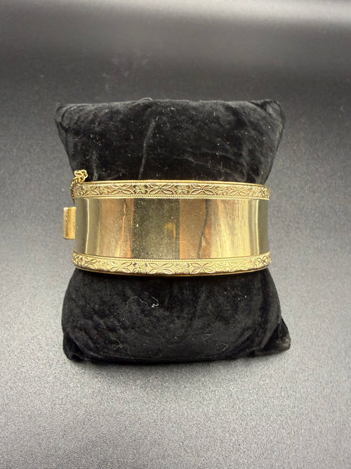 Antique Victorian Style Hinge Bracelet